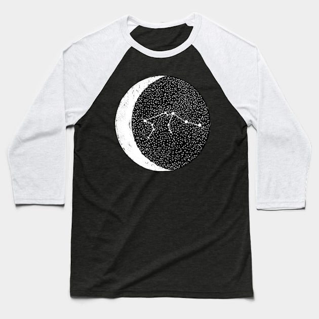 Aquarius Baseball T-Shirt by ckai